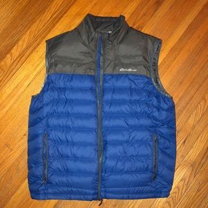 Men’s Eddie Bauer down puffer vest